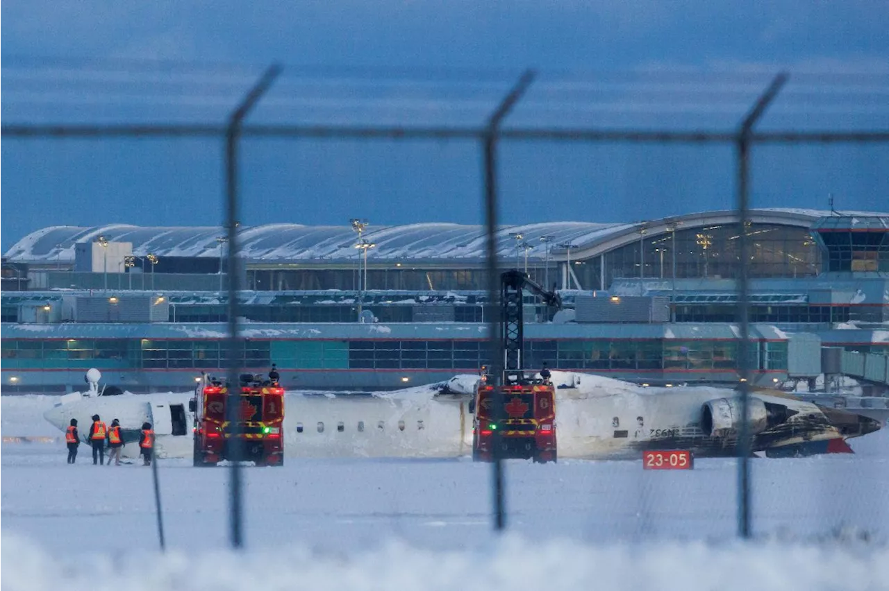 Delta Air Lines Jet Flips Upside Down at Toronto Pearson Airport, 18 Injured