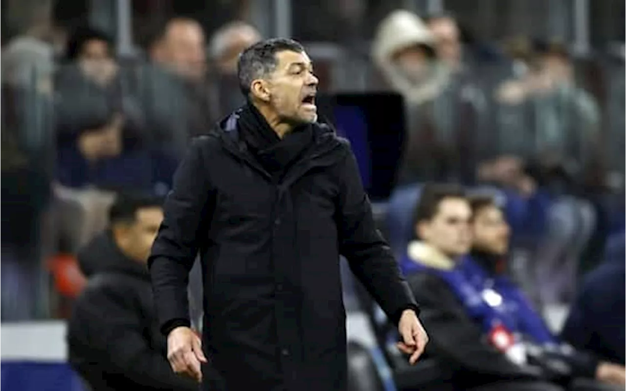 Milan-Feyenoord, Conceiçao: 'La faccia della sconfitta è la mia, non quella di Theo'