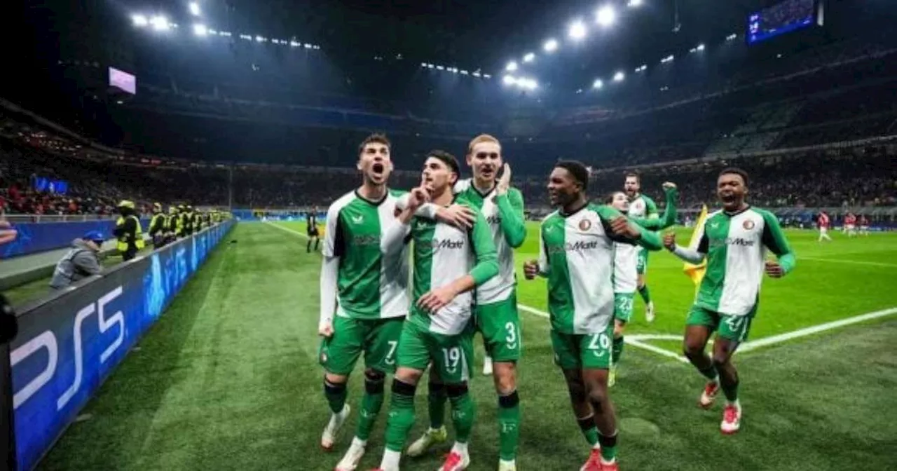 Feyenoord volta às oitavas de final da Champions após 50 anos