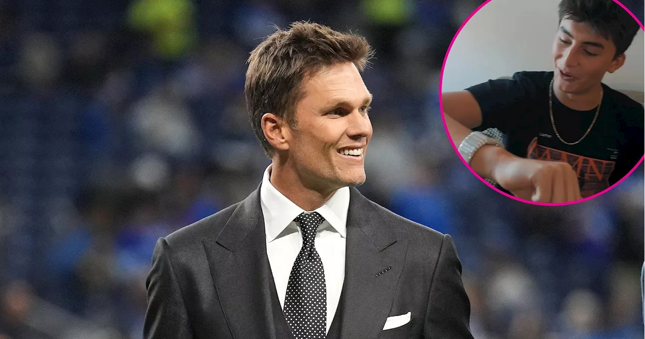 Tom Brady Gifts Son Benjamin a Luxe Watch for Super Bowl Sunday