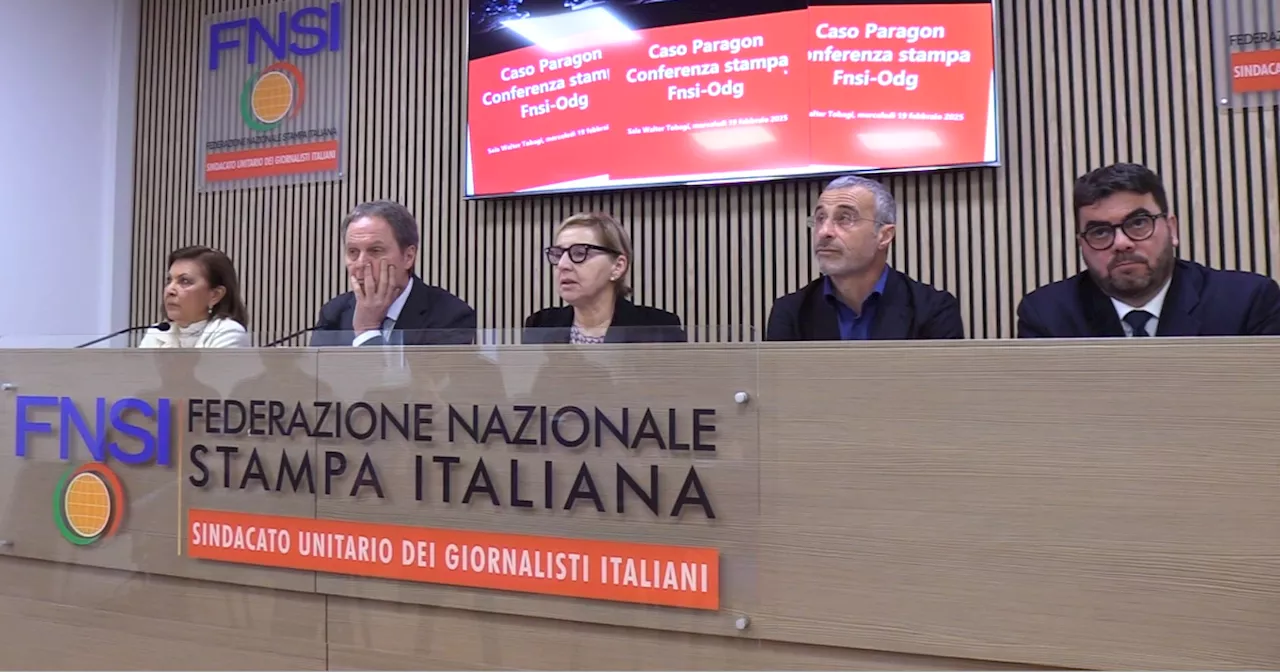 Caso Paragon, Ordine dei giornalisti e Fnsi depositano denuncia contro ignoti: “Il governo non…