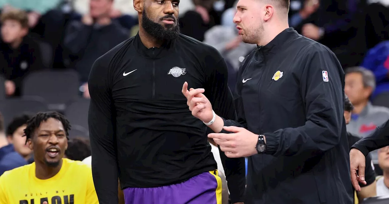 LeBron James Questionable, Luka Doncic's Minutes Increase as Lakers Face Challenging Stretch