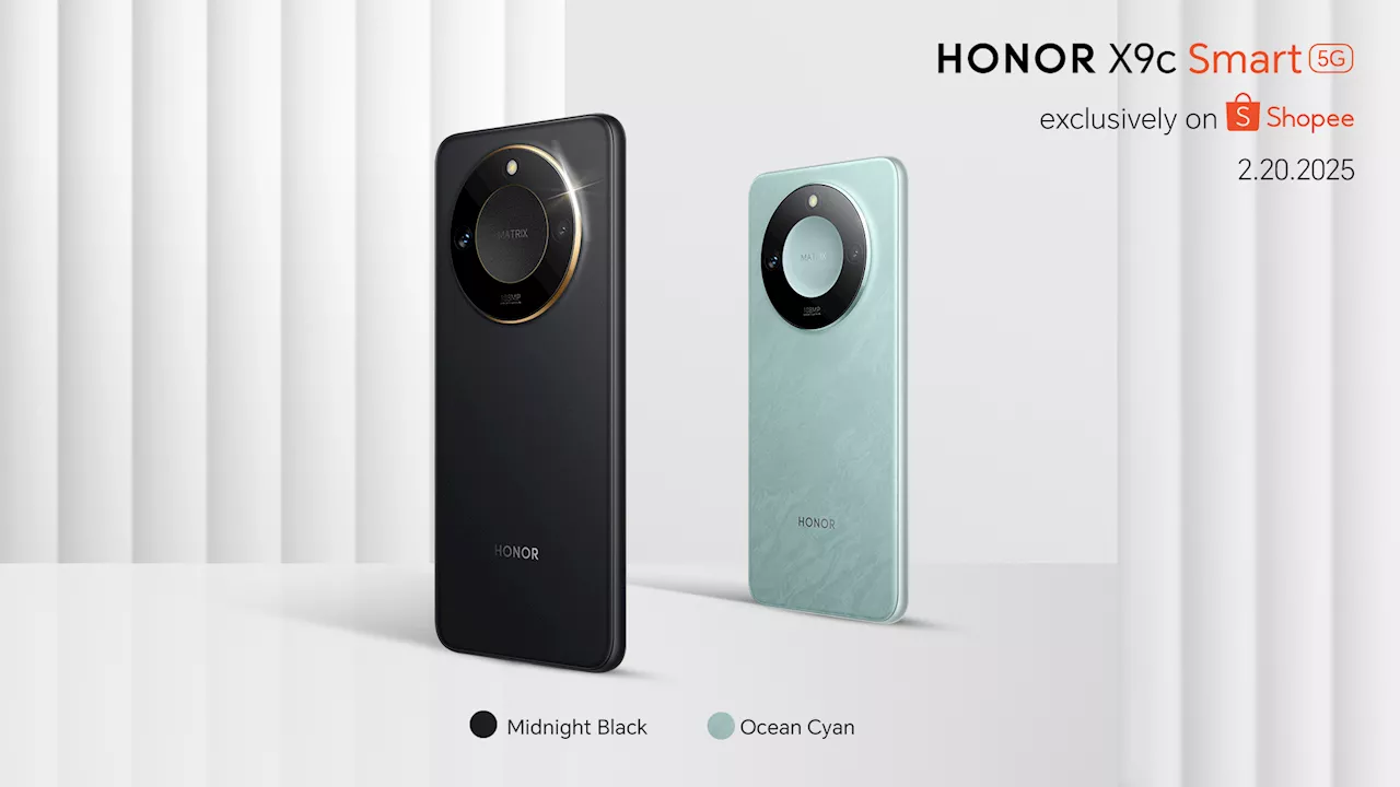 Smart is on the way! HONOR X9c Smart 5G coming this February 20