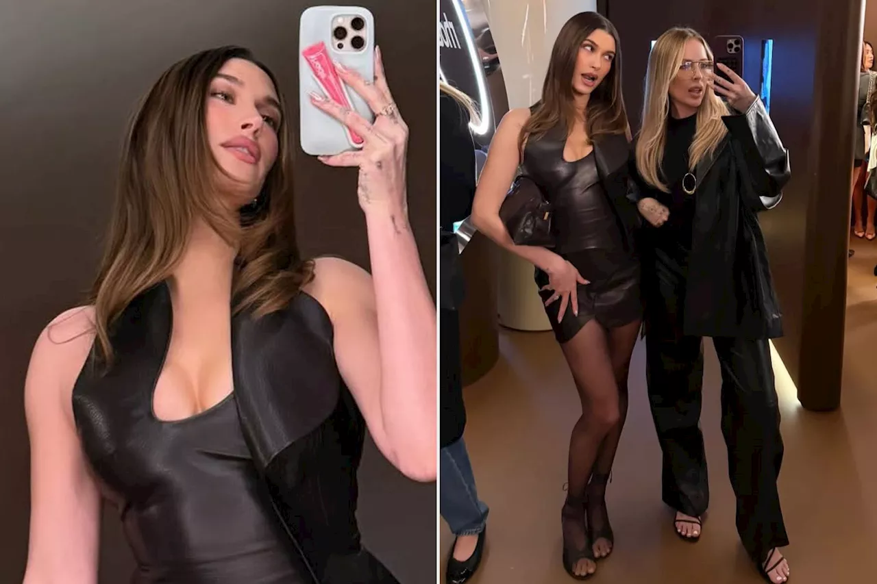 Hailey Bieber and Justin Bieber Celebrate Rhode's New Pop-Up Store in Los Angeles