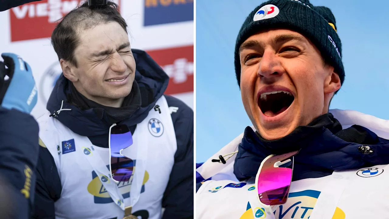 Perrot seger i skidskytte-VM, men det var nära att bli norsk seger