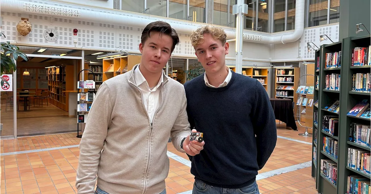Gymnasieelever uppfinner apparat för att skydda mot telefonbedrägerier