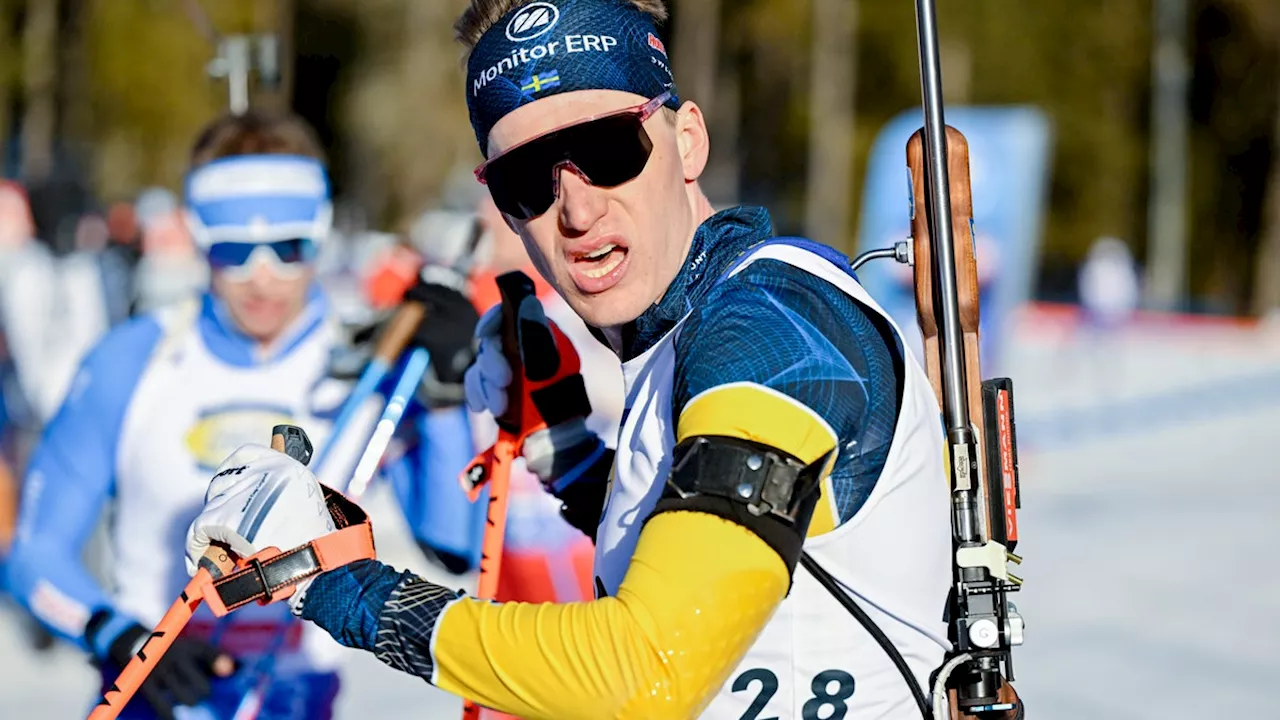 Svenska skidskyttare missar medaljer i VM-distans