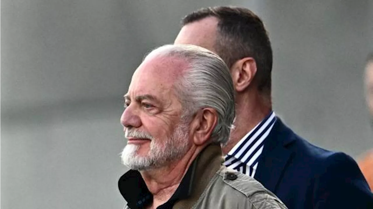 Napoli, De Laurentiis e Chiavelli in Tribunale per Falso in Bilancio