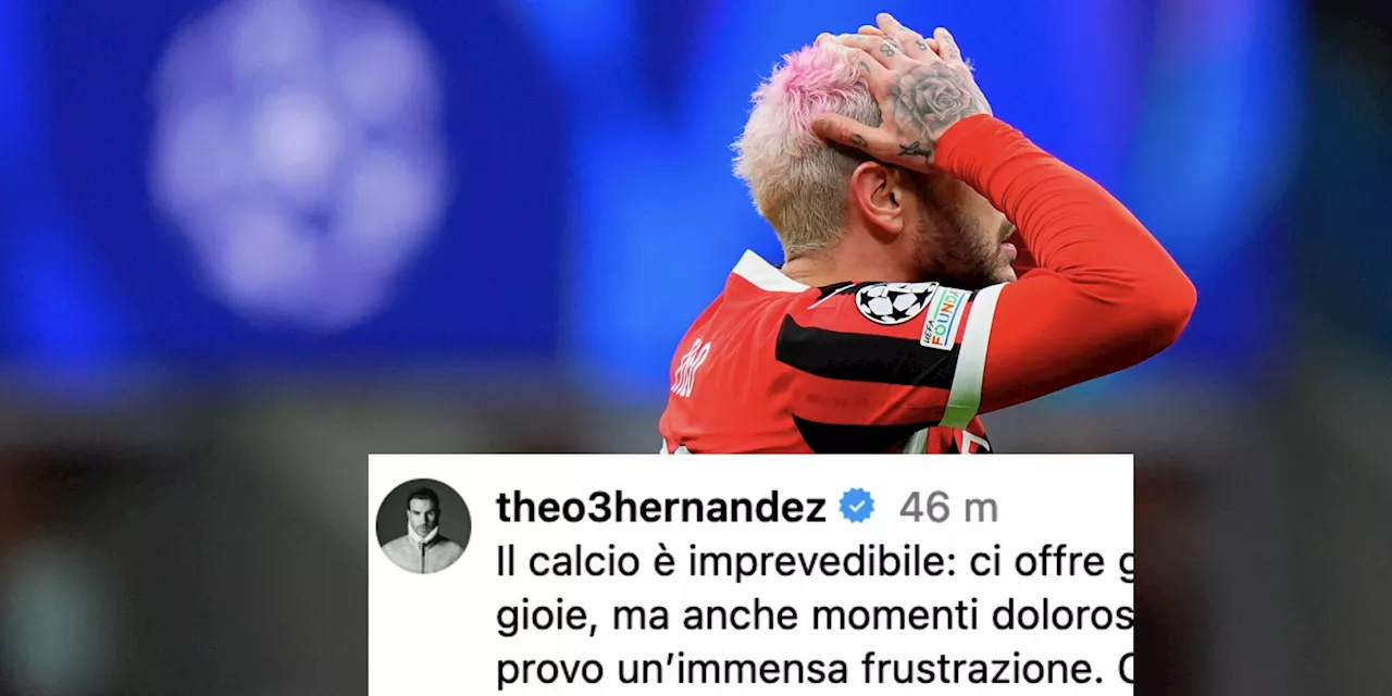 Scuse di Theo Hernandez Dopo l'Espulsione contro il Feyenoord