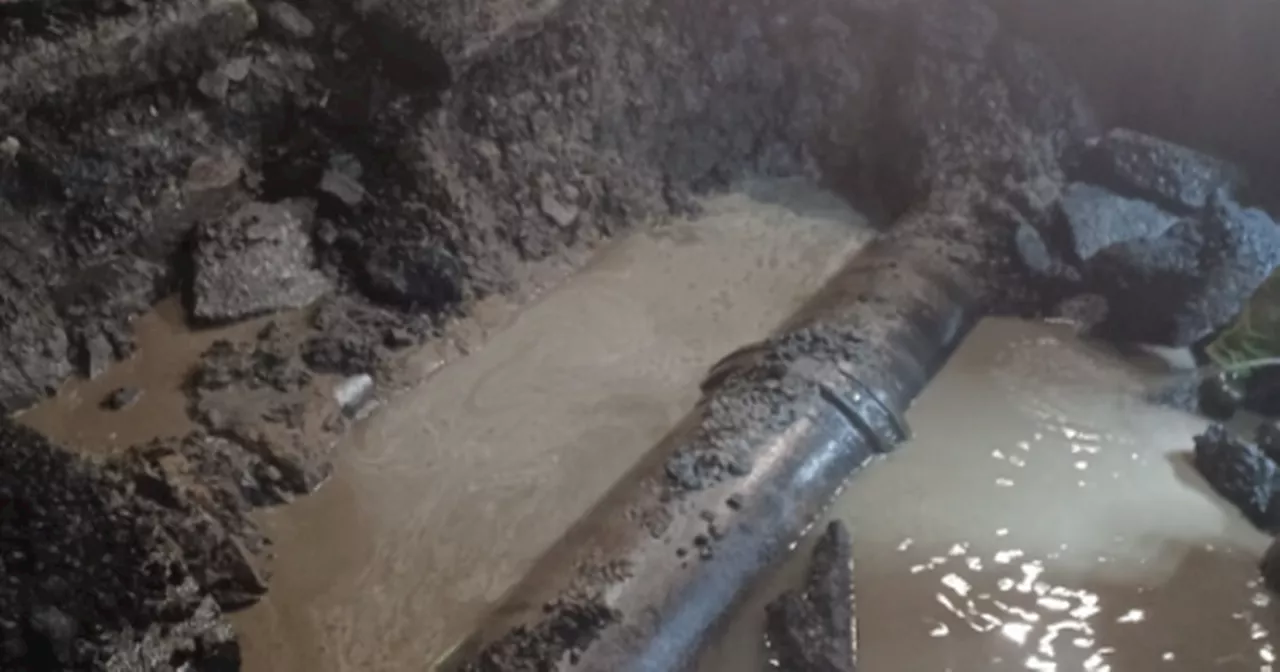 Burst Water Main Disrupts Glasgow's Southside