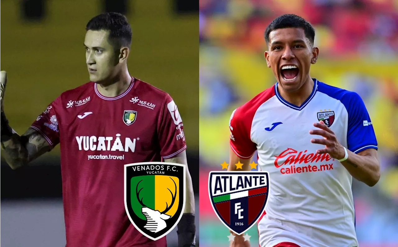 ¿A qué hora juega Venados vs Atlante? Dónde VER la jornada 4 de la Liga de Expansión MX 2025 HOY