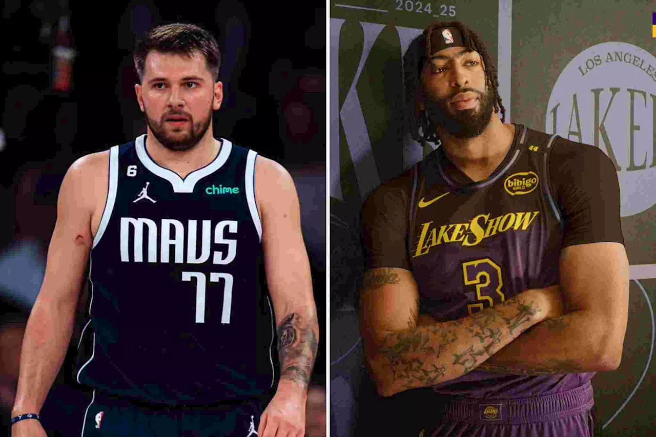 Doncic, Davis trade teams in blockbuster Mavs-Lakers deal