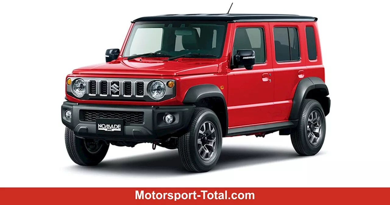 Fünf türige Suzuki Jimny Nomade: Debut in Japan, Europa-Rückkehr ungewiss