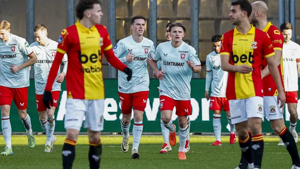 Go Ahead Eagles legt gelijk in spannende wedstrijd tegen FC Twente