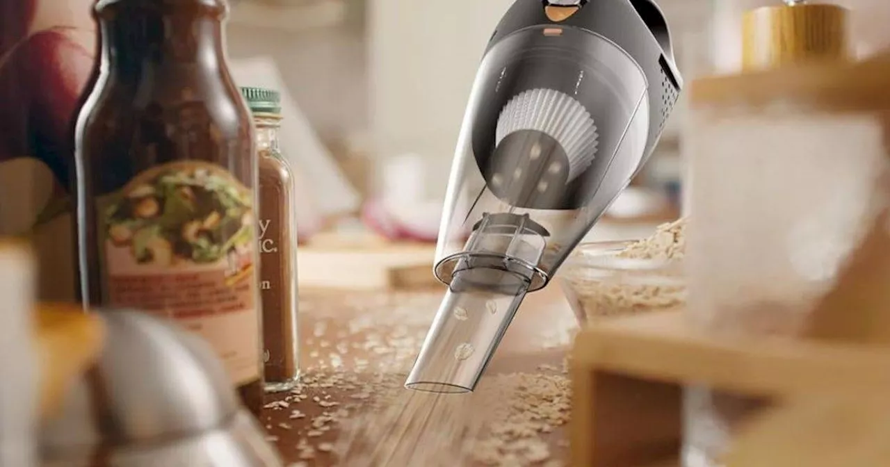 This Cordless Handheld Vacuum is a Game-Changer for Cleaning - and It's Almost Half Price!