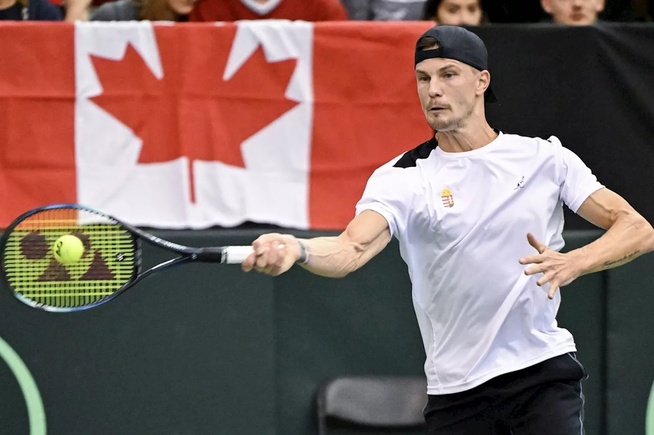 Hungary Edges Canada in Davis Cup Thriller