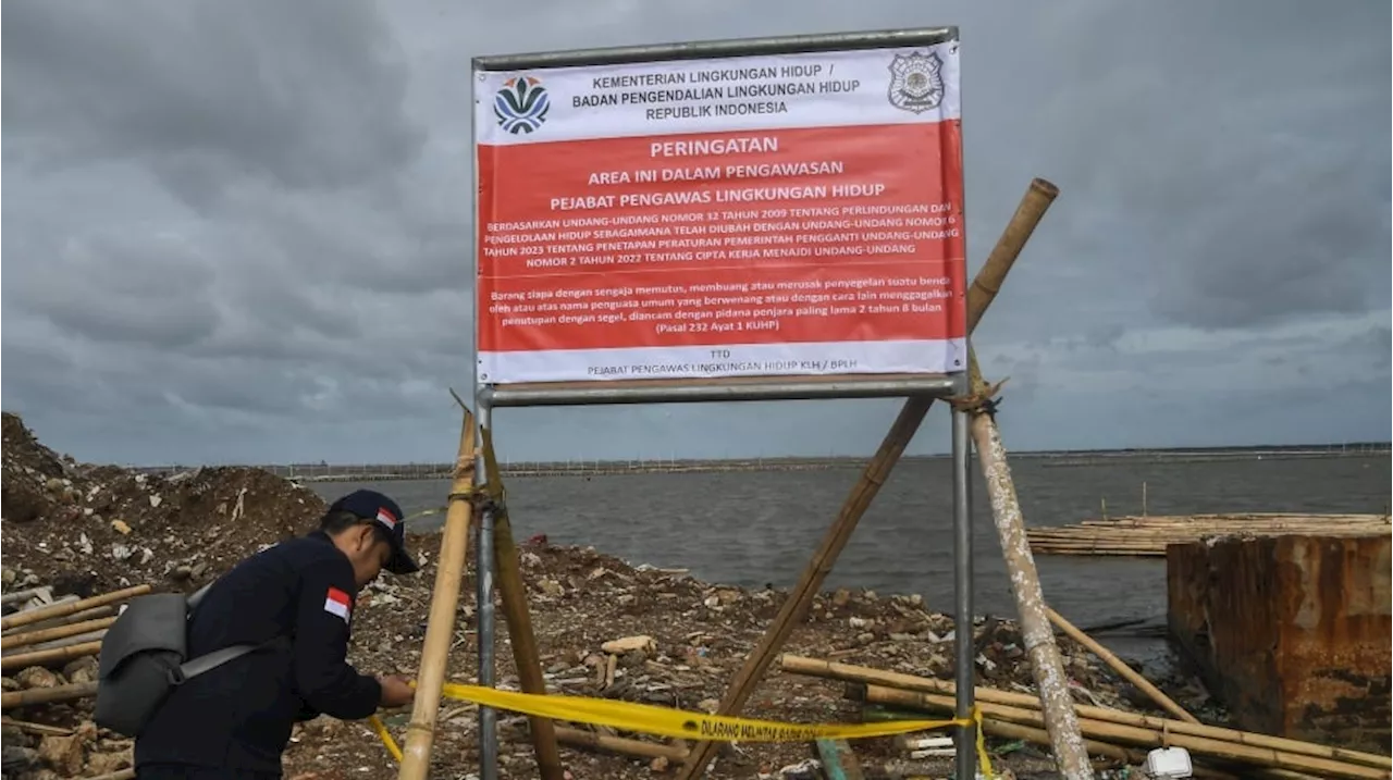 KKP Segel Proyek Pagar Laut PT TRPN di Bekasi, Wajib Pemulihan Lingkungan