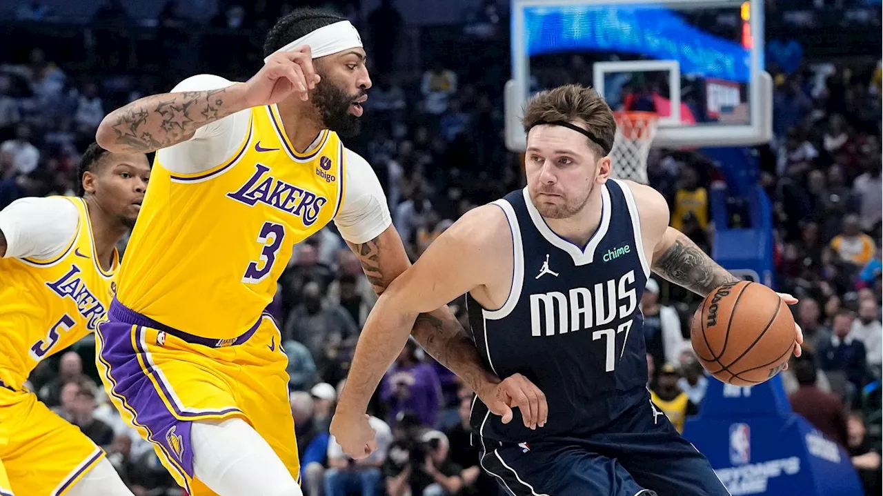 Spektakulärer Trade in der NBA: Superstar Luka Doncic Doncic geht zu den LA Lakers, Anthony Davis nach Dallas