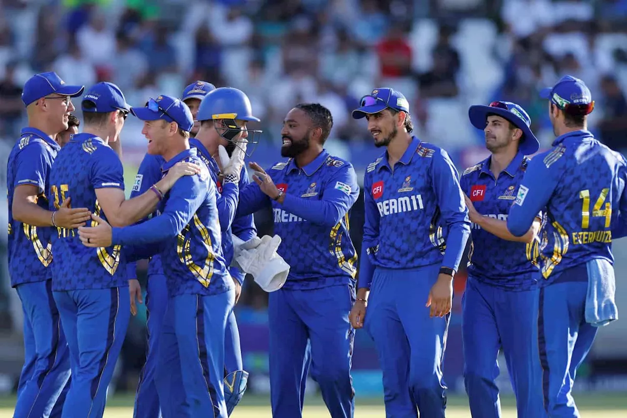 Another win for MI Cape Town as SA20 playoff fixtures are decided