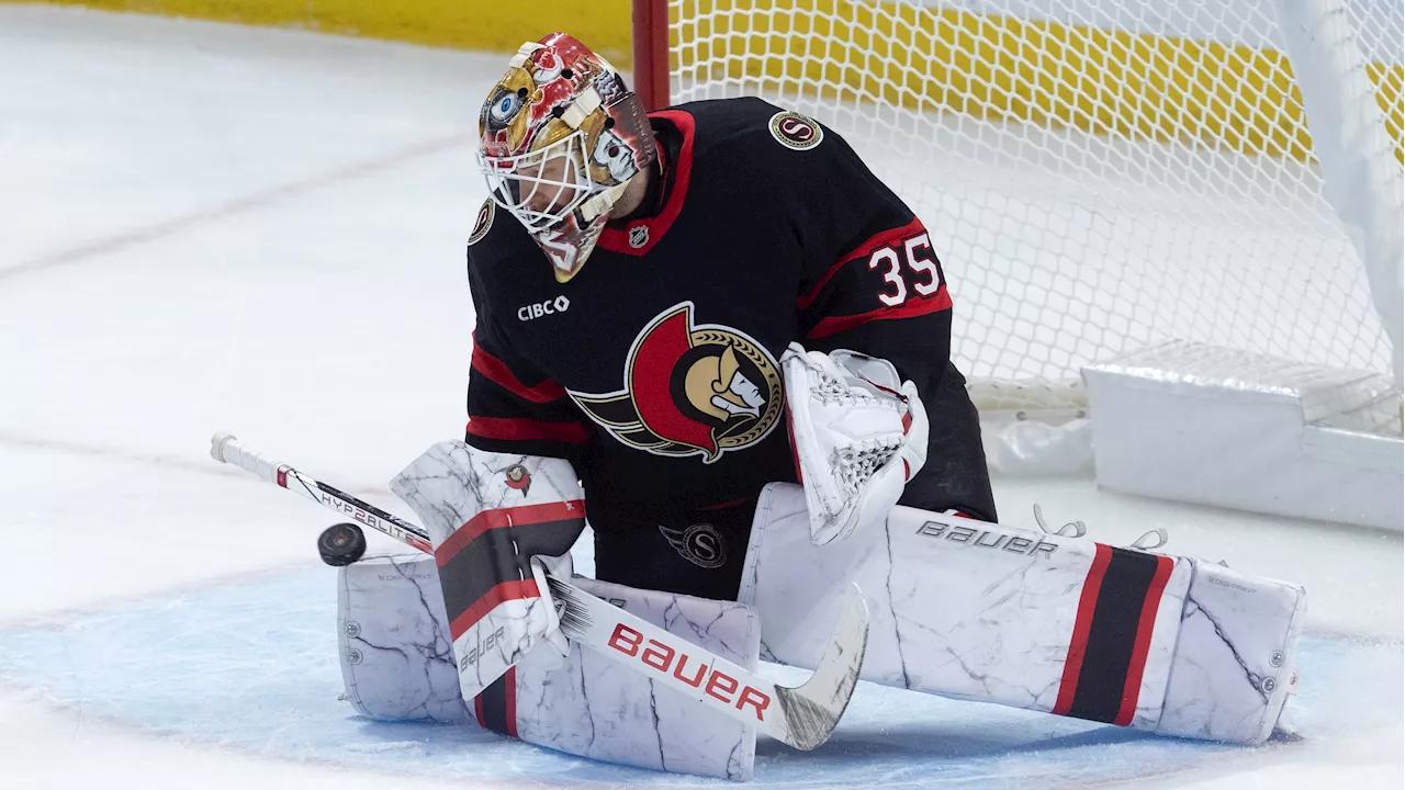 Ice Chips: Senators' Ullmark ready for action, Merilainen assigned to AHL