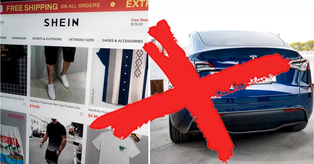 Tesla och Shein toppar Råd & Röns svarta lista