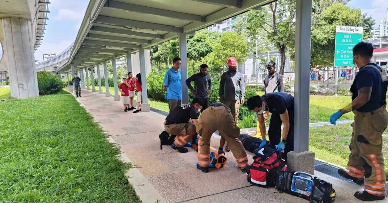 Four Primary School Students Lauded for Helping Save Worker with CPR During Cardiac Arrest