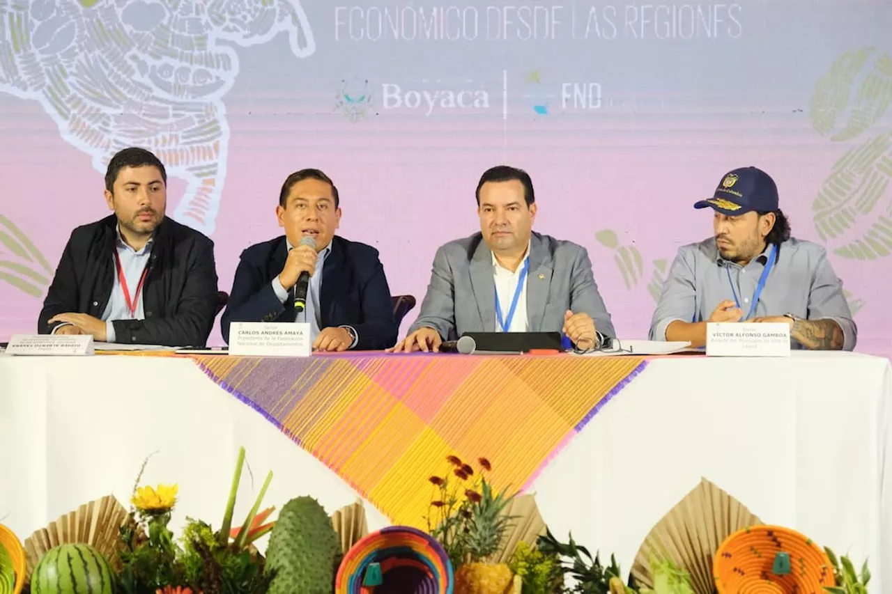 Gobernador de Boyacá pide continuidad de proyectos estratégicos al Gobierno Nacional