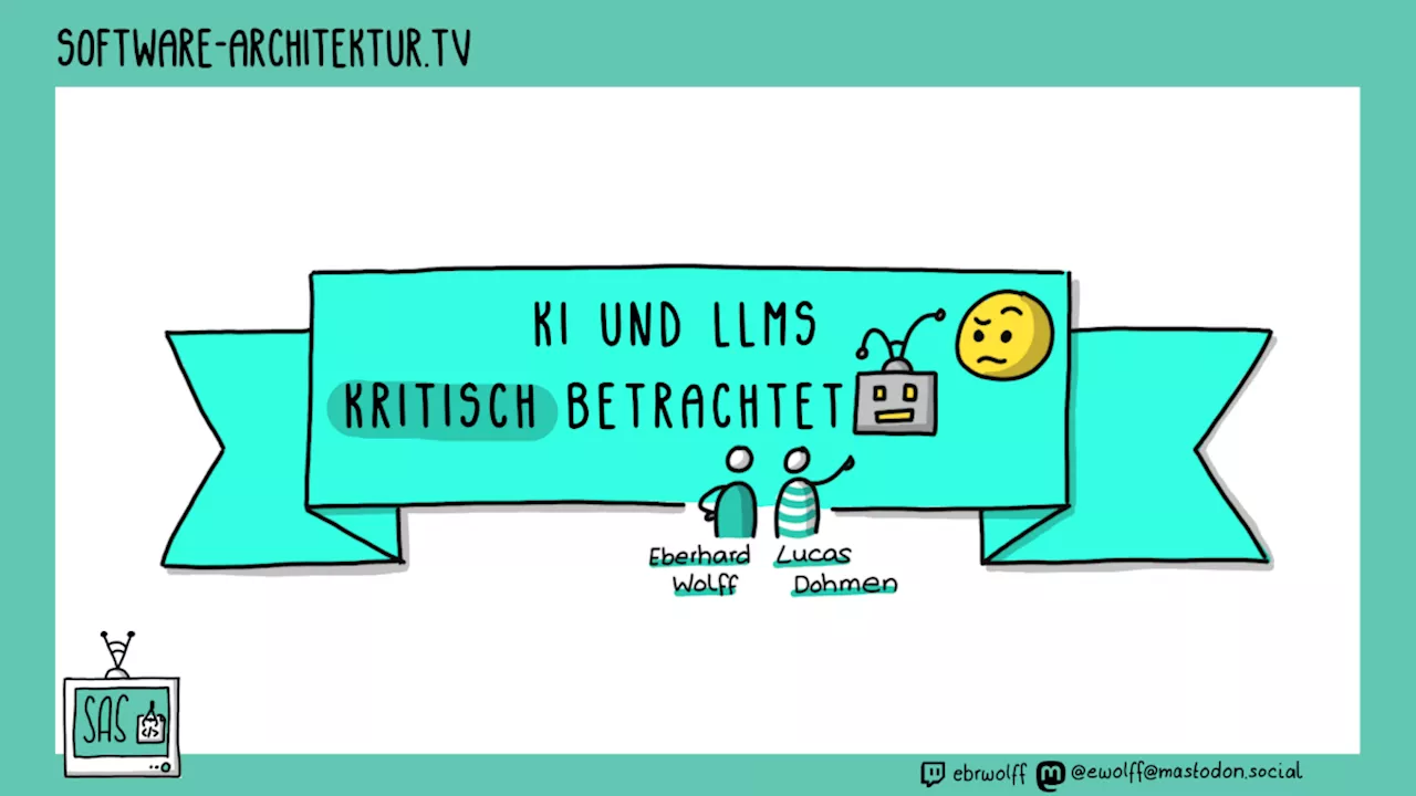 software-architektur.tv: KI und LLMs kritisch betrachtet