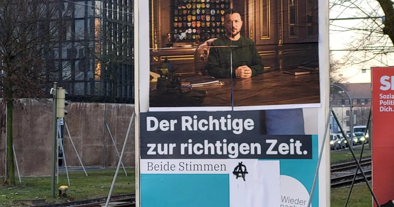 Vandalismus an Wahlplakaten: Eine Partei ist in Bielefeld besonders betroffen
