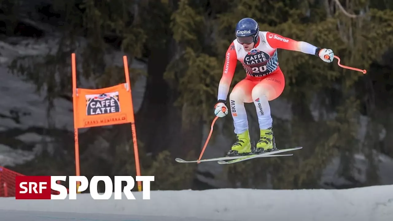 Vor Abfahrt in Crans-Montana - Rogentin im ersten Training der Schnellste