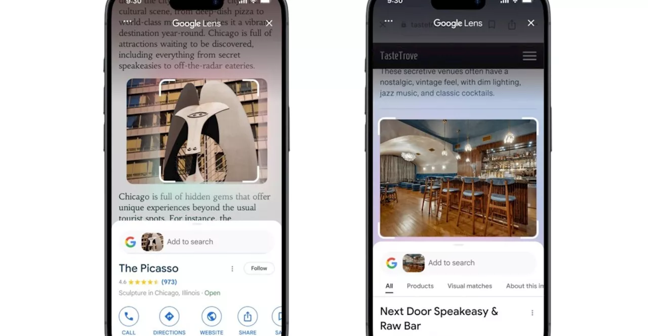Google Brings Screen Searching to iPhones with New Lens Gestures