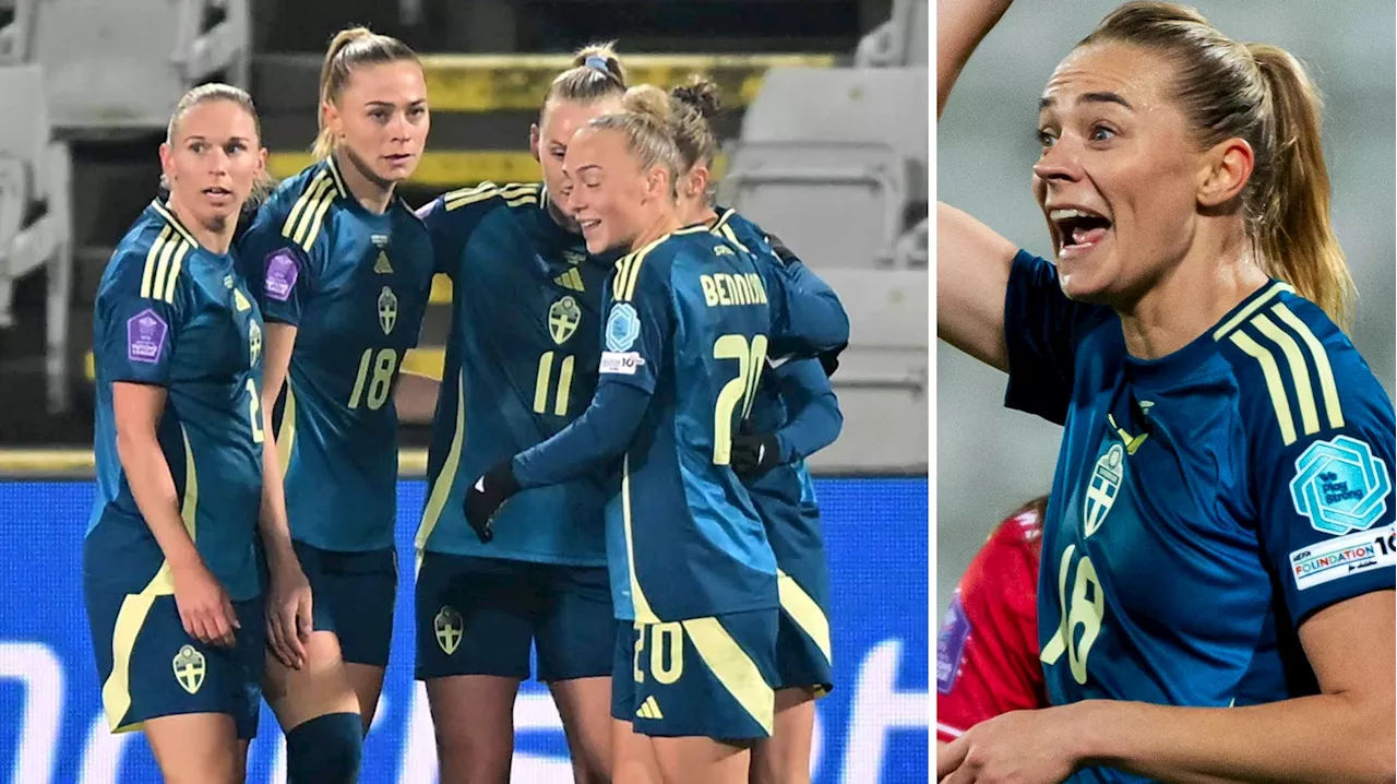 Fridolina Rolfö sänkte Danmark med ett drömmål