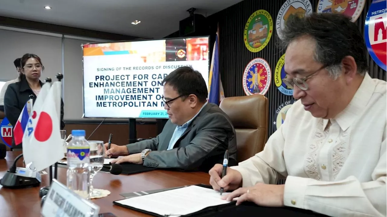 JICA, MMDA sign 3-year cooperation to improve Metro Manila traffic