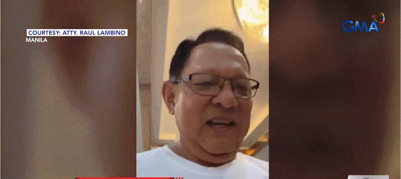 Marcos should let DFA lead WPS talks —Lambino