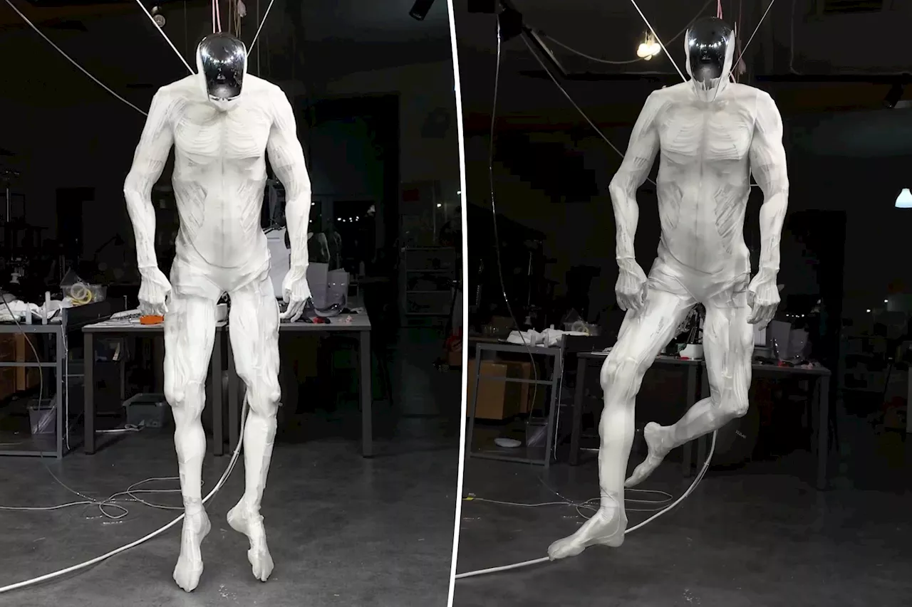 Humanoid robot springs to life in 'dystopian' viral video: 'Straight out of science fiction'