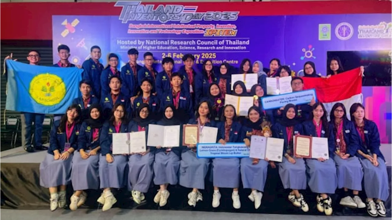 SMA Labschool Cibubur Guncang Ajang Internasional Thailand Inventors' Day 2025