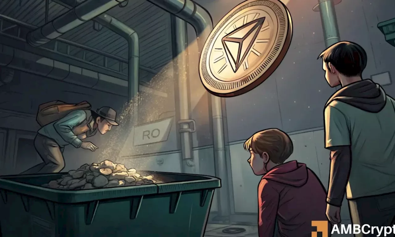 TRON (TRX) sees significant drop in illicit activity