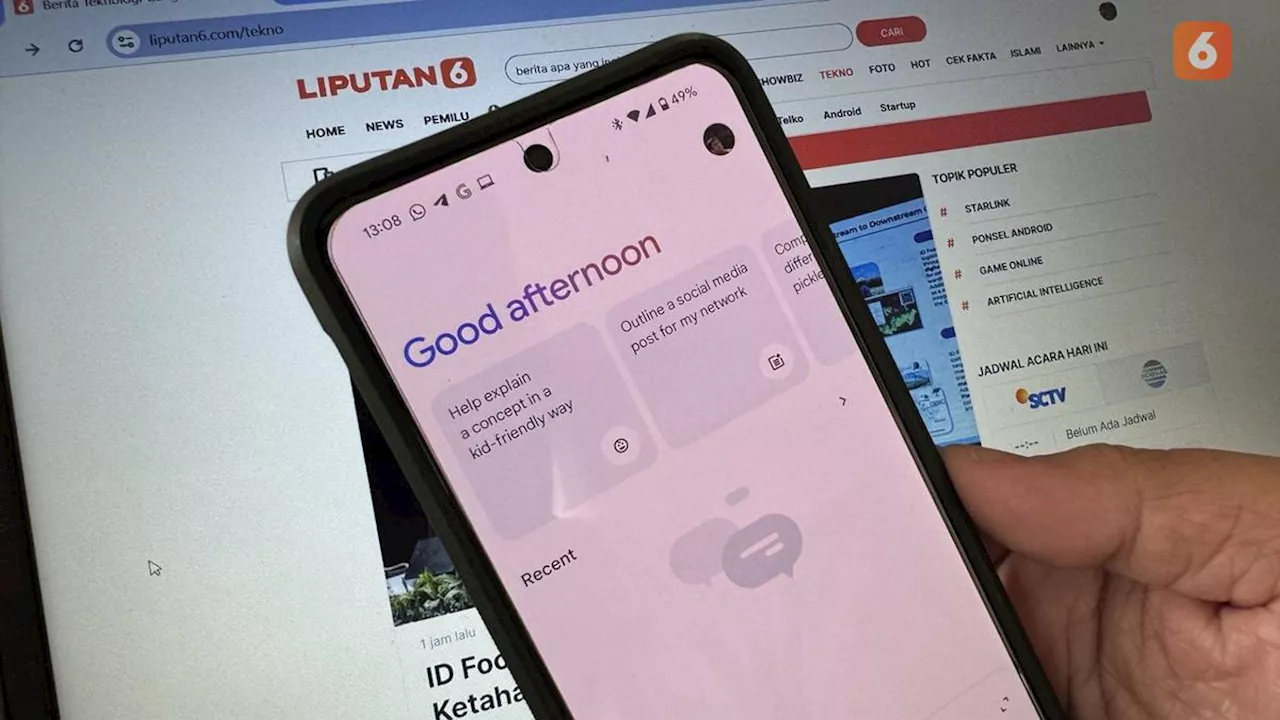 Google Izinkan Semua Pengguna Gemini Gratis Unggah File untuk Analisis