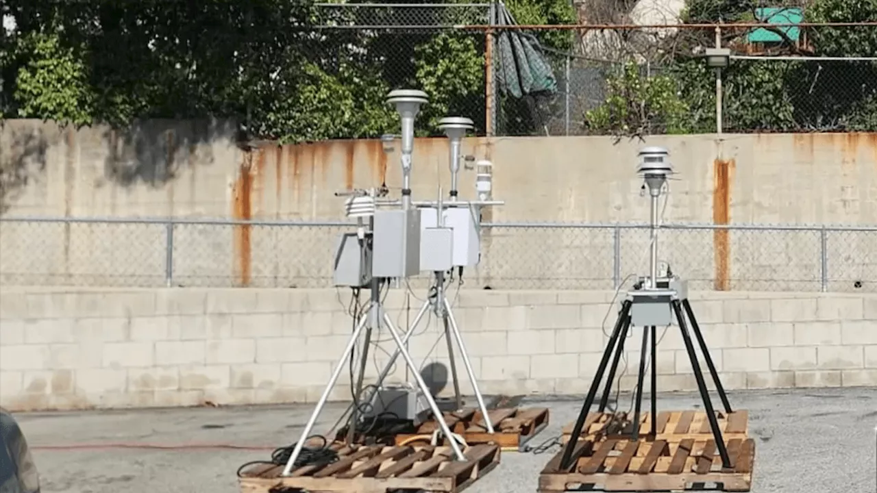 New stationary air monitors test soil, water and air quality around burn zones