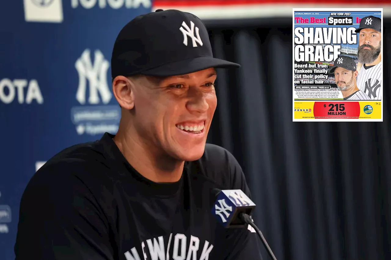 Aaron Judge explains why he's staying Mr. Clean even after Yankees' stunning facial hair reversal