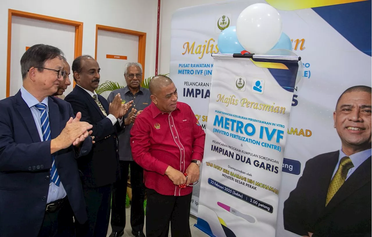 Perak govt introduces RM600,000 subsidy for childless couples for IVF treatment