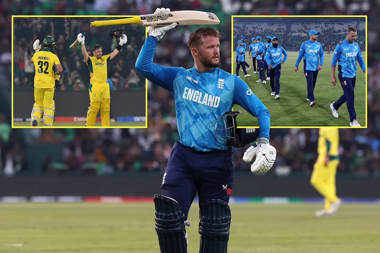 England smash two Champions Trophy records but still find a way to lose against Australia...