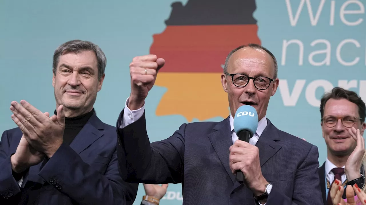 AP PHOTOS: Conservatives celebrate German election win as the far right sees historic success