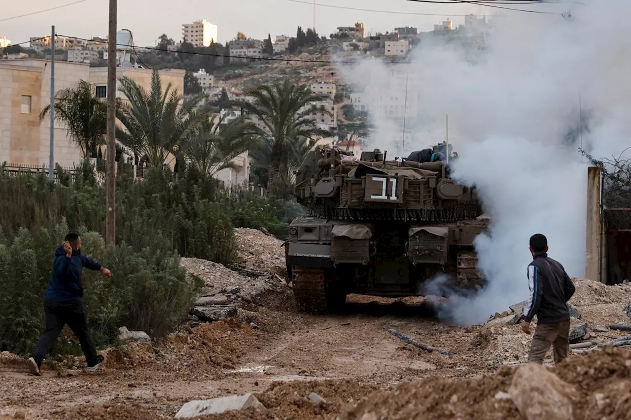 Israel sends tanks into West Bank, tells troops to ready for ‘extended’ stay
