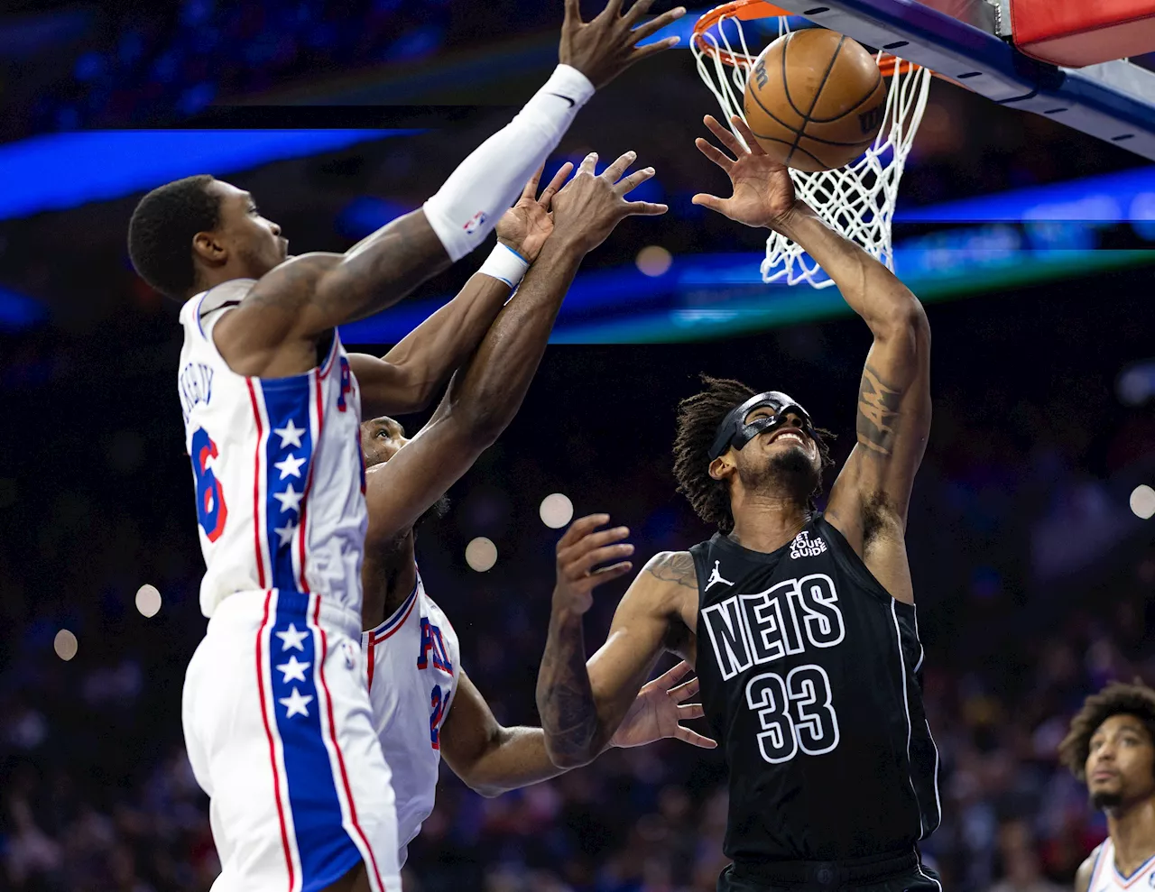 NBA: Nets extend Sixers' skid with buzzer-beating tip-in