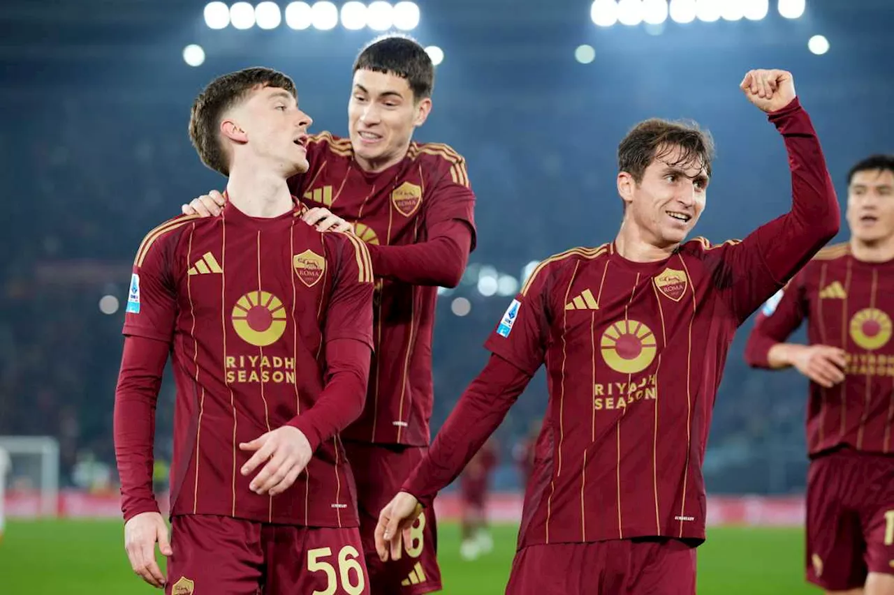 PAGELLE E TABELLINO ROMA-MONZA 4-0: Shomurodov e Soulé fanno lo show, Nesta indifeso