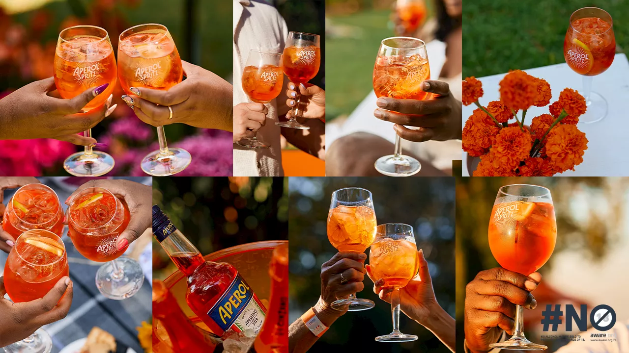 Living it up this joyful summer with Aperol Spritz
