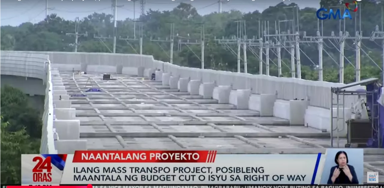 Mass transport projects face delays