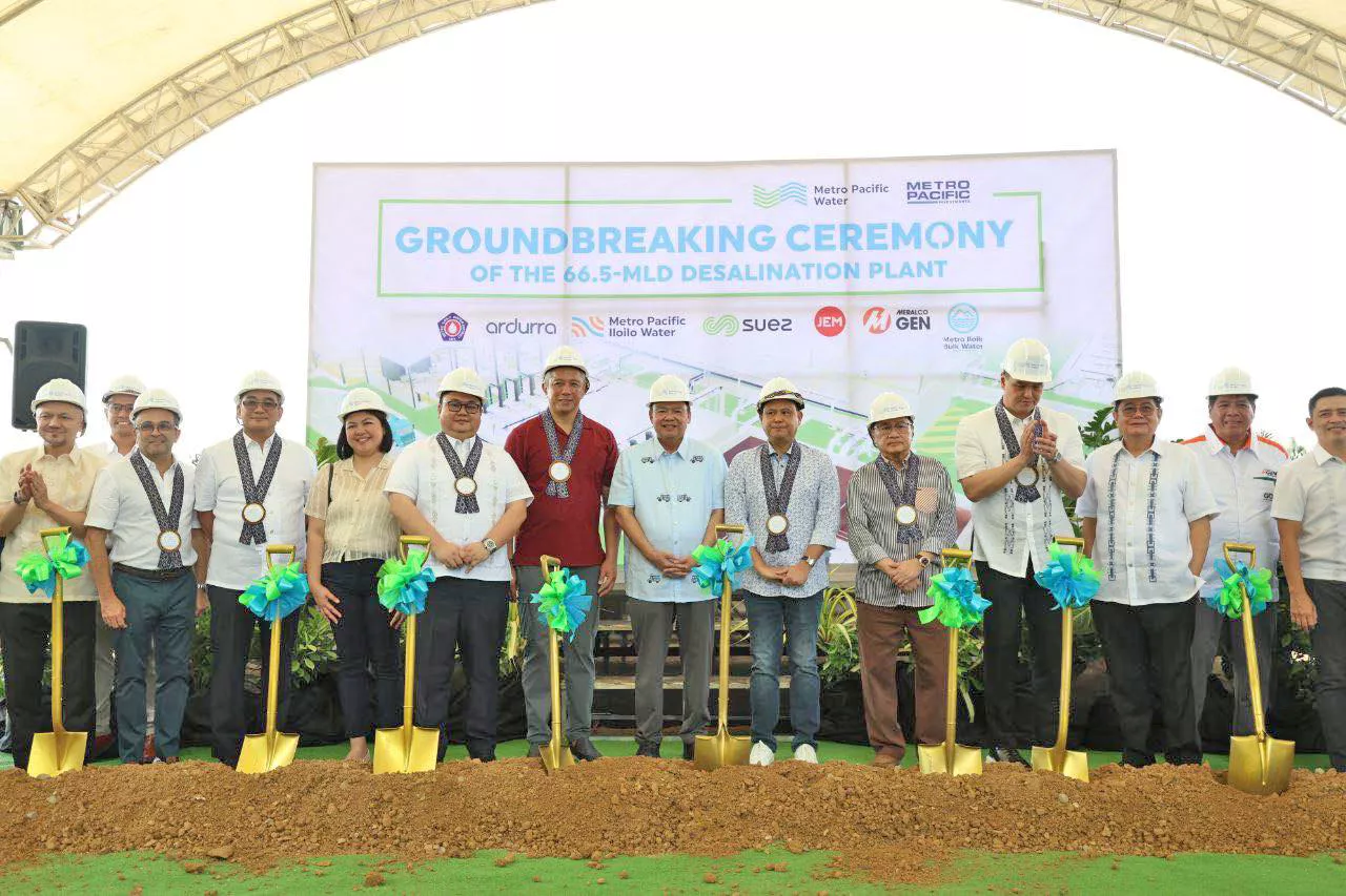 Metro Pacific unit starts building largest desalination plant in PH
