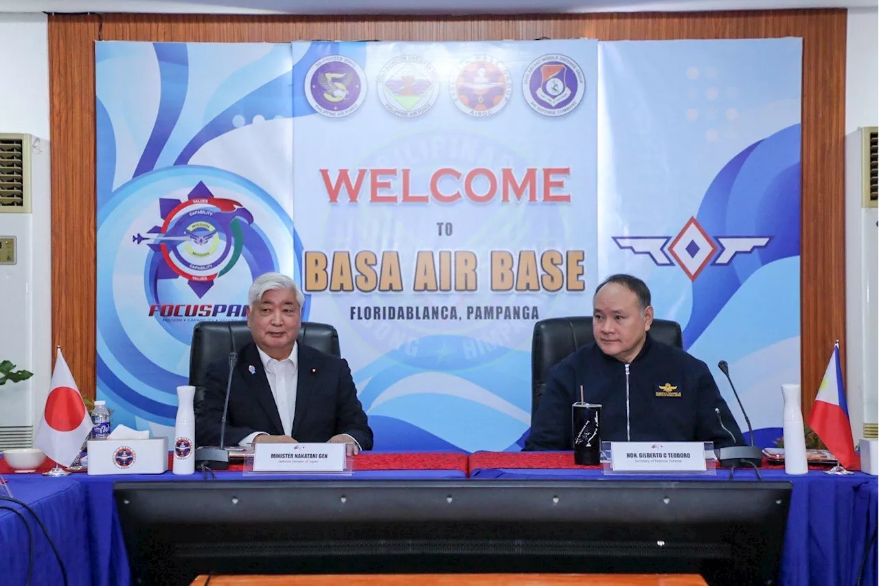 Philippines, Japan aim for stronger defense pact to counter regional instability